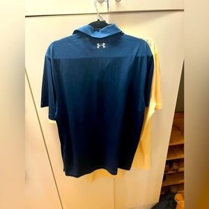 L under armory golf polo heat gear. Never worn